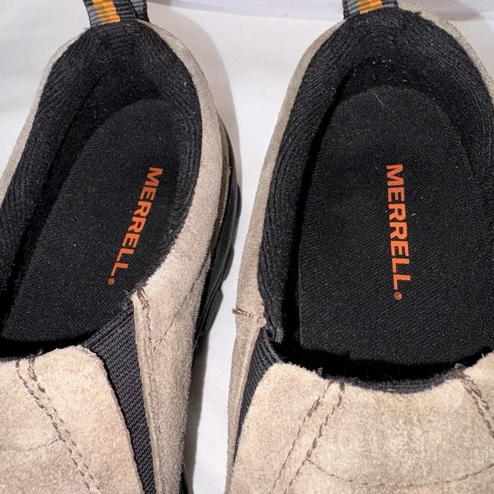Merrell Jungle Moc Slip On Shoes Men's US 9 EU 43 Gunsmoke Hiking Trail Outdoor